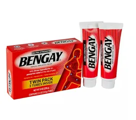 Kem Xoa Bóp Giảm Đau BENGAY Ultra Strength 113g x 2 Tuýp - Giảm Đau Cơ Khớp Nhanh Chóng, Phù Hợp Cho Người Già Và Vận Động Viên