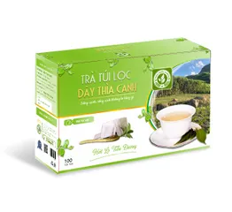 Trà túi lọc Dây Thìa Canh 250g - Hỗ Trợ Tiểu Đường và Xơ Vữa - Sản Phẩm Từ HTX Nông Dược Tĩnh Sáng Đường