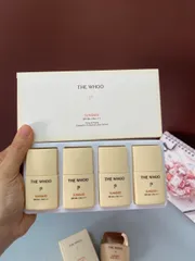 Set Kem Chống Nắng Whoo Gong Jin Hyang Sunquid UV Protective Lotion (SPF 50+/PA++++) - 50ml + 4 x 13ml, Chống Oxy Hóa, Dưỡng Ẩm Da