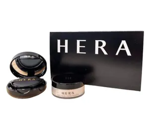 Bộ Phấn Nước Hera 5g và Phấn Phủ Hera 6g - Phấn Trang Điểm Dưỡng Ẩm, Kiềm Dầu, Chống Nắng SPF34/PA++ Cho Làn Da Hoàn Hảo