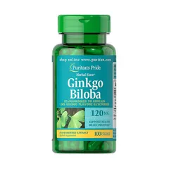 Viên Uống Ginkgo Biloba 120mg - Hỗ Trợ Tăng Cường Trí Nhớ, Tập Trung và Giảm Căng Thẳng, Thực Phẩm Chức Năng Tự Nhiên