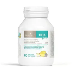 Viên uống DHA cho trẻ Bioisland 60 viên nhập chính ngạch - Hỗ trợ sức khỏe não bộ và thị lực, thực phẩm chức năng cho bé từ 4 tuần tuổi trở lên
