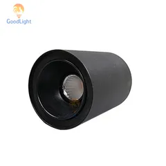Đèn lon gắn nổi spotlight 7W/12W 3000K/4000K TD Goodlight, Vỏ đen