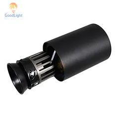 Đèn lon gắn nổi spotlight 7W/12W 3000K/4000K TD Goodlight, Vỏ đen