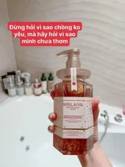 Sữa Tắm Cánh Hoa Hồng Weilaya 500ml - Dưỡng Ẩm Căng Mịn, Hương Thơm Quyến Rũ, Phù Hợp Mọi Loại Da