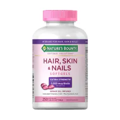 Viên Uống Làm Đẹp Da Tóc Móng Nature's Bounty Hair Skin & Nails 250 Viên - Tăng Cường Vitamin Chăm Sóc Sắc Đẹp Từ Bên Trong