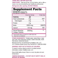 Nước Uống Collagen + Biotin Zena 900ml - Cấp ẩm, Trẻ Hóa Da, Ngăn Rụng Tóc, Xuất Xứ Mỹ, Phục Hồi Độ Mịn Màng Da