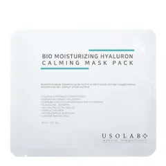 Mặt Nạ Cấp Nước Usolab Bio Moisturizing Hydrating Hyaluron - Giải Pháp Dưỡng Ẩm Tối Ưu Cho Da Khô, Lão Hóa, 10 Miếng