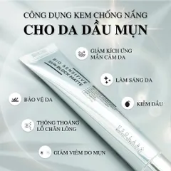Kem Chống Nắng Usolab Sun Block Matte SPF 50ml - Dành Cho Da Dầu, Mụn, Bảo Vệ UVA/UVB, Làm Sáng Da Tự Nhiên