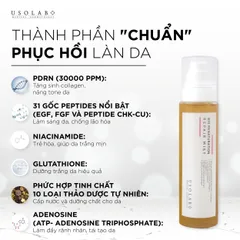Xịt Khoáng Toner Phục Hồi Da Usolab Bio Renaturation PDRN Repair Mist 150ml - Cấp Ẩm, Dưỡng Trắng, Làm Săn Chắc Da Hàn Quốc