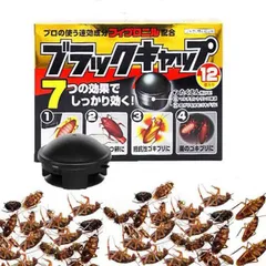 Viên diệt gián không mùi Nhật Bản - Hộp 12 viên hiệu quả cao, an toàn cho gia đình, tiêu diệt tận gốc gián và trứng ấu trùng