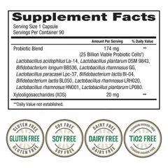 Men Vi Sinh Trunature Dành Cho Phụ Nữ - Probiotic Hỗ Trợ Sức Khỏe Vùng Kín, Tiêu Hóa, Miễn Dịch - 90 Viên