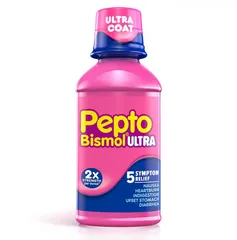 Siro Pepto Bismol 354ml - Giảm Đau Dạ Dày, Khó Tiêu, Buồn Nôn, Đau Bụng, Tiêu Chảy - Hỗ Trợ Tiêu Hóa An Toàn Từ Mỹ