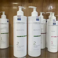 Nước Hoa Hồng Cân Bằng Da Christina Biophyto 500ml - Toner Tái Tạo Làn Da Sáng Bổ Sung Độ Ẩm với Chiết Xuất Gừng