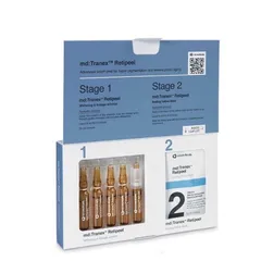 Bộ Peel Trị Nám MD:Ceuticals MD Tranex Retipeel 5 Ống + 5 Mặt Nạ - Làm Sáng Da, Cải Thiện Kết Cấu Da, Giảm Nếp Nhăn
