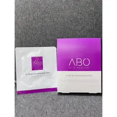 Mặt nạ cấp ẩm ABO Active B5 Hyaluron - Hộp 10 miếng x 25ml, Giúp phục hồi da, giảm kích ứng, làm sáng da, Thương hiệu Abo Skin Medical