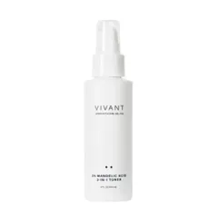 Toner Nước Hoa Hồng Vivant Skin Care 3% Mandelic Acid 3-In-1 (115ml) - Cân Bằng Độ pH, Kiểm Soát Dầu Nhờn, Làm Dịu Da