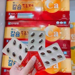 Viên Uống Bổ Sung Canxi Hanmi 120 Viên - Hỗ Trợ Xương Chắc Khỏe, Ngăn Ngừa Loãng Xương, Xuất Xứ Hàn Quốc