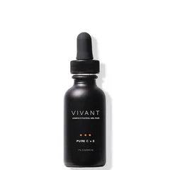 Serum Làm Sáng Da Vivant Skincare PURE C + E 30ml - Dưỡng Ẩm, Chống Lão Hóa, Giảm Nếp Nhăn, Tăng Độ Đàn Hồi