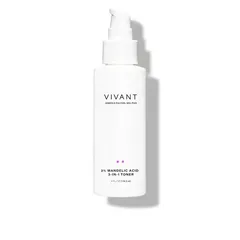 Toner Nước Hoa Hồng Vivant Skin Care 3% Mandelic Acid 3-In-1 (115ml) - Cân Bằng Độ pH, Kiểm Soát Dầu Nhờn, Làm Dịu Da