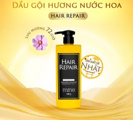 Dầu Gội Hương Nước Hoa Mine 500g - Phục Hồi Hư Tổn Tóc, Nuôi Dưỡng Mái Tóc Mềm Mượt Với Hương Hoa Anh Đào Nhật Bản