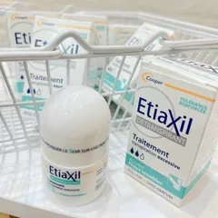 Lăn khử mùi Etiaxil màu xanh - Giảm mồ hôi và khử mùi hiệu quả cho da nhạy cảm, sản phẩm xuất xứ Pháp, tiện dụng 15ml.