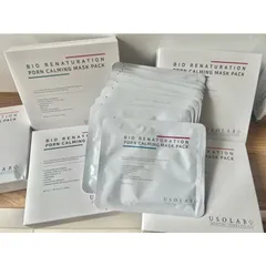 Mặt nạ Usolab Bio Renaturation PDRN - Hộp 10 miếng dưỡng ẩm, phục hồi da nhạy cảm, giảm mụn, làm sáng da, cải thiện nếp nhăn