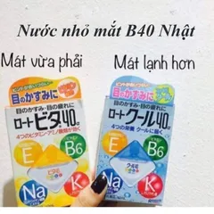 Nước Nhỏ Mắt Rohto Vita 12ml - Vitamin B40 Nhật Bản Hỗ Trợ Mắt Khỏe, Dưỡng Ẩm, Khó Chịu Do Mỏi Mắt, Hỗ Trợ Chăm Sóc Mắt Thường Xuyên