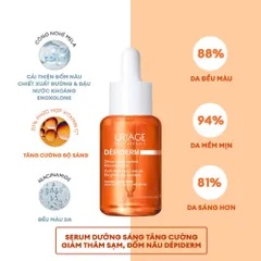 Serum Uriage Depiderm 30mL - Tinh Chất Giảm Nám, Mờ Đốm Nâu, Làm Sáng Da, Chăm Sóc Da Mặt An Toàn, Pháp