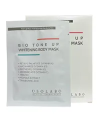 Kem ủ trắng da Usolab BIO Tone Up - Hộp 5 miếng x 20g, giúp da trắng hồng, mềm mịn, tự nhiên, hiệu quả chỉ sau 1 lần sử dụng.