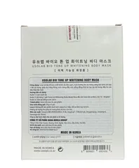 Kem ủ trắng da Usolab BIO Tone Up - Hộp 5 miếng x 20g, giúp da trắng hồng, mềm mịn, tự nhiên, hiệu quả chỉ sau 1 lần sử dụng.