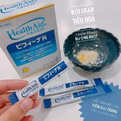 Men Vi Sinh Bifina R Health Aid - Hộp 20 Gói Nhật Bản Hỗ Trợ Tiêu Hóa, Cân Bằng Hệ Vi Sinh Đường Ruột