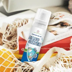 Chai Xịt Diệt Khuẩn Nano Bạc 30ppm - Khử Mùi, Diệt Vi Khuẩn, Virus an toàn cho gia đình và trẻ em - Công Nghệ Nano Việt Nam