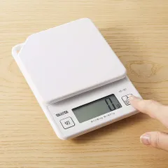 Cân điện tử nhà bếp KD-187 Tanita Nhật Bản - Cân tiểu ly 1kg/1g, lý tưởng cho chế độ ăn kiêng và nấu ăn chính xác