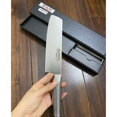 Dao Thái Global Nhật Bản - Dao Thép Chống Gỉ Cao Cấp 18cm, Sắc Bén, Dễ Dàng Sử Dụng, Chất Lượng Seki Nhật Bản