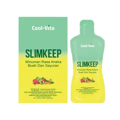 Nước Uống Enzyme Slimkeep Cool-Vita Hỗ Trợ Giảm Cân 315ml - Tăng Cường Miễn Dịch và Tiêu Hóa Từ 34 Loại Trái Cây