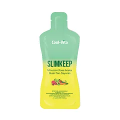 Nước Uống Enzyme Slimkeep Cool-Vita Hỗ Trợ Giảm Cân 315ml - Tăng Cường Miễn Dịch và Tiêu Hóa Từ 34 Loại Trái Cây