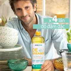Gel Tẩy Dầu Mỡ Hữu Cơ Đa Năng Stanhome Ecolabel 750ml - Sạch Bong Bát Đĩa và Bề Mặt, An Toàn Cho Da Nhạy Cảm