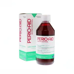 Nước Súc Miệng Perio Aid Active Control 500mL - Kháng Khuẩn Ngăn Ngừa Mảng Bám và Viêm Nướu, Giải Pháp Chăm Sóc Răng Miệng Hiệu Quả.