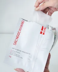 Mặt Nạ Sợi Tre Trắng Sắc Ngọc Khang 10 Miếng - Dưỡng Ẩm và Làm Sáng Da tự nhiên, Chất Liệu Bamboo Tencel mềm mại