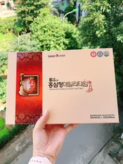 Nước Hồng Sâm Người Lớn Sanga Hàn Quốc - Hộp 30 Gói 10ml, Bồi Bổ Sức Khỏe, Tăng Cường Sinh Lực, 8 Loại Vitamin Giúp Khỏe Mạnh