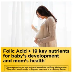 Vitamin Tổng Hợp Cho Bà Bầu Nature Made Prenatal Folic Acid + DHA 200mg - Viên Uống Bổ Sung 23 Vitamin & Khoáng Chất, Giúp Mẹ An Khỏe và Bé Thông Minh