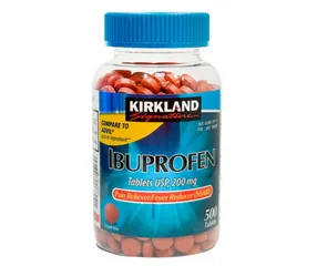 Viên Giảm Đau Hạ Sốt Kirkland Ibuprofen 200mg - Hỗ Trợ Giảm Đau & Hạ Sốt Nhanh, Hộp 500 Viên, Sản Phẩm Mỹ