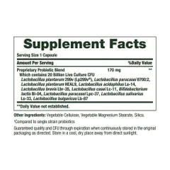 Viên uống hỗ trợ tiêu hóa Nature’s Bounty Probiotic 10 - Bổ sung lợi khuẩn cho hệ tiêu hóa, tăng cường sức khỏe đường ruột (70 viên)