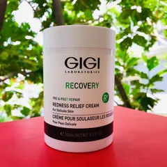 Kem Dưỡng Phục Hồi Tái Tạo Da GIGI Recovery Redness Relife 250ml - Giảm Đỏ Da, Dưỡng Ẩm, An Toàn cho Da Nhạy Cảm