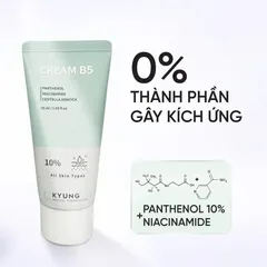 Kem Dưỡng Ẩm Phục Hồi B5 Kyung Lab 50ml - Giúp Làm Dịu Da, Cấp Nước, Chống Oxy Hoá, Phù Hợp Mọi Loại Da