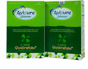 Viên Uống Avisure Folimom Tăng Khả Năng Thụ Thai Tự Nhiên Cho Nữ - Hỗ Trợ Cho Phụ Nữ Đa Nang và Dự Định Mang Thai