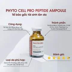 Tế Bào Gốc Thực Vật Kyung Lab Phyto Cell Pro Peptide Ampoule 20g - Serum Tái Sinh Da, Ngăn Ngừa Lão Hóa, Dưỡng Ẩm, Thích Hợp Mọi Loại Da