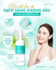 Sữa Rửa Mặt Dịu Nhẹ Lacir B5 150ml - Làm Sạch Sâu, Phục Hồi Da Nhạy Cảm, Dưỡng Ẩm Với Vitamin B5, Chiết Xuất Tự Nhiên