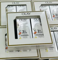 Bộ kem dưỡng Olay Total Effects 7 in 1 Ngày & Đêm - Dưỡng ẩm và Chống lão hoá, 37ml x 2 Chai, Mỹ